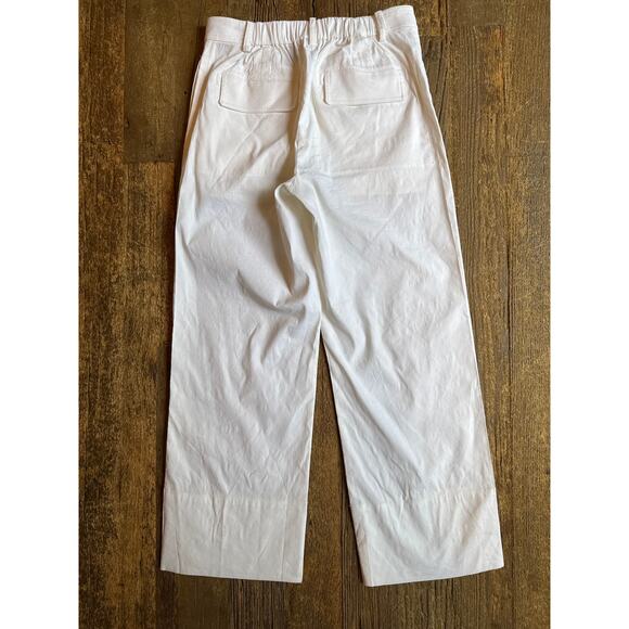 Theory Organic Crunch Linen Fluid Pant - Picture 6 of 13